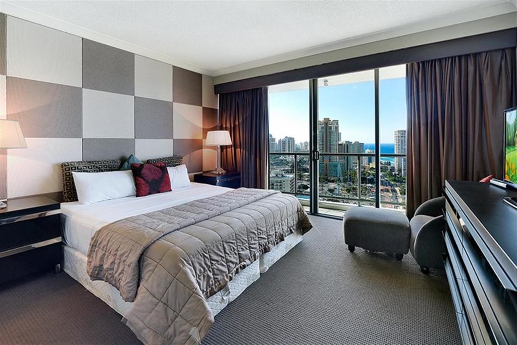 Deluxe Chevron Renaissance Apartment Gold Coast Luaran gambar
